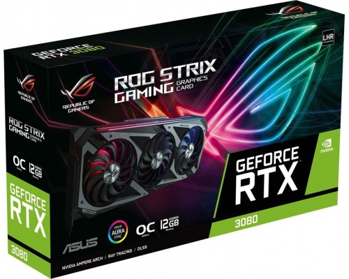 Видеокарта ROG-STRIX-RTX3080-O12G-GAMING