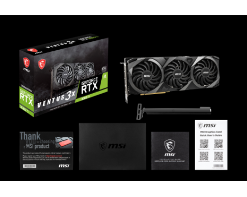 Видеокарта GeForce RTX 3080 Ti VENTUS 3X 12G OC RU