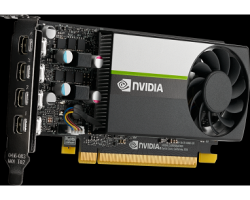 Профессиональная видеокарта VGA PNY NVIDIA QUADRO T1000, 4gb GDDR6/128 bit, PCI-Express 3.0