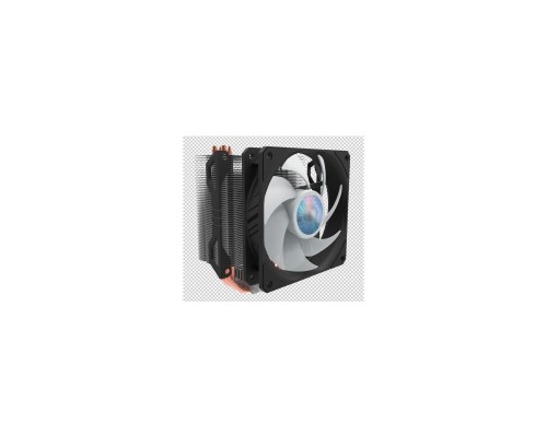 Кулер Cooler Master Hyper 212 Spectrum V2 (150W, 4-pin, 157mm, tower, Al/Cu, RGB, fans: 1x120mm/62CFM/27dBA/1800rpm, 1700/1200/115x/AM4)