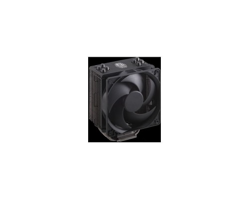 Кулер Cooler Master Hyper 212 Black Edition with 1700 (150W, 4-pin, 158.8mm, tower, Al/Cu, fans: 1x120mm/42CFM/26dBA/2000rpm, 2066/2011-v3/2011/1700/1366/1200/115x/AM4/AM3+/AM3/AM2+/AM2/FM2+/FM2/FM1)