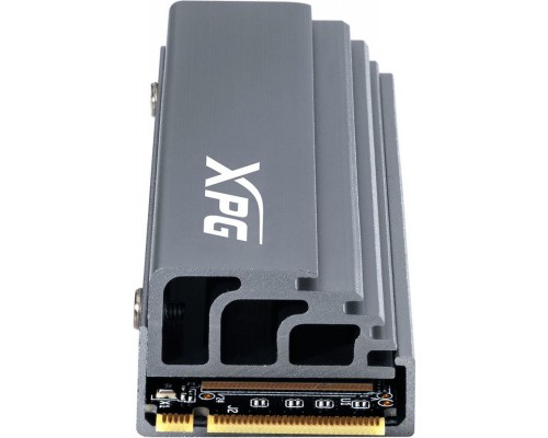 Накопитель ADATA SSD GAMMIX S70 BLADE, 1024GB, M.2(22x80mm), NVMe, PCIe 4.0 x4, 3D TLC, R/W 7400/6800MB/s, IOPs 750 000/750 000, TBW 740, DWPD 0.4 (5 лет)