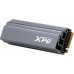 Накопитель ADATA SSD GAMMIX S70 BLADE, 2048GB, M.2(22x80mm), NVMe, PCIe 4.0 x4, 3D TLC, R/W 7400/6800MB/s, IOPs 750 000/750 000, TBW 1480, DWPD 0.4 (5 лет)