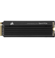 Накопитель CORSAIR SSD MP600 Pro LPX, 4000GB, M.2(22x80mm), NVMe 1.4, PCIe 4.0 x4, 3D TLC, R/W 7100/6800MB/s, IOPs 1 000 000/1 200 000, TBW 3000, DWPD 0.4, with Heat Spreader (5 лет)                                                                    