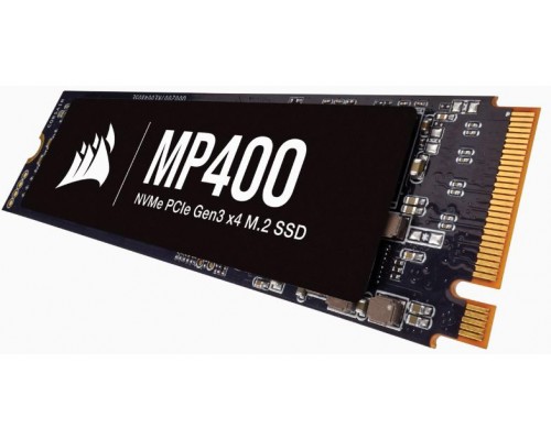 Накопитель SSD M.2 2280 4TB Corsair MP400 Client SSD CSSD-F4000GBMP400 PCIe Gen3x4 with NVMe, 3480/3000, IOPS 610/710K, MTBF 1.8M, 3D QLC, 800TBW, 0.11DWPD, Heatsink, RTL