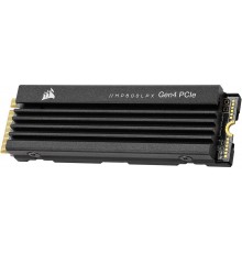Накопитель CORSAIR SSD MP600 Pro LPX, 500GB, M.2(22x80mm), NVMe 1.4, PCIe 4.0 x4, 3D TLC, R/W 7100/3700MB/s, IOPs 435 000/615 000, TBW 350, DWPD 0.38, with Heat Spreader (5 лет)                                                                         