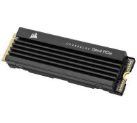 Накопитель CORSAIR SSD MP600 Pro LPX, 2000GB, M.2(22x80mm), NVMe 1.4, PCIe 4.0 x4, 3D TLC, R/W 7100/6800MB/s, IOPs 1 000 000/1 200 000, TBW 1400, DWPD 0.38, with Heat Spreader (5 лет)                                                                   
