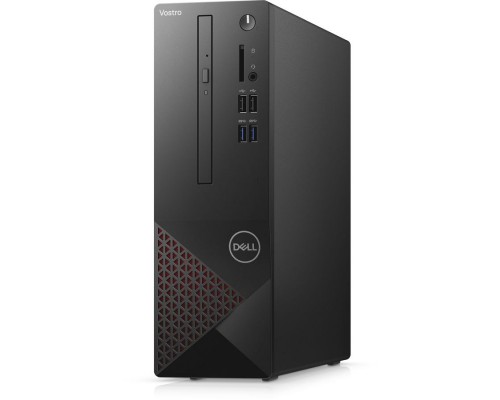 Неттоп Dell Vostro 3681 SFF Intel Core i3 10105(3.7GHz)/4 GB/SSD 256 GB/DVD-RW/UHD 630/BT/WiFi/MCR/1y PS/black/W10 Pro+W11 Pro license