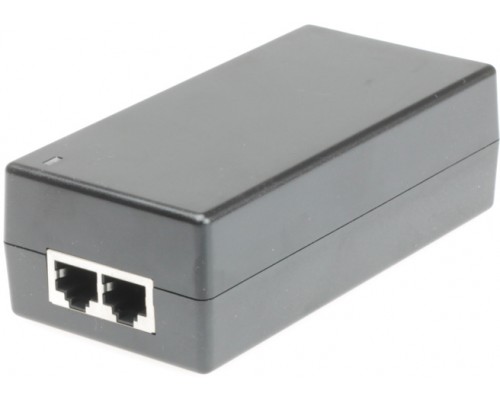 OSNOVO PoE-инжектор Gb Ethernet на 1 порт, мощностью до 65W, напряжение PoE - 52V(конт. 1,2,4,5(+), 3,6,7,8(-))