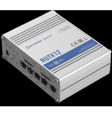 Промышленный 4G маршрутизатор Teltonika RUTX12 2xLTE+ETH+WiFi                                                                                                                                                                                             