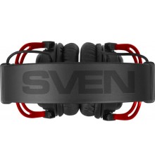 Гарнитура Sven AP-G1000MV SV-020361 проводная, стерео, 20-20000 Гц, 16 Ом, 98 дБ, mini jack 3.5 мм, -42 дБ, 50 мм, черная/красная                                                                                                                         
