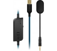 Гарнитура Sven AP-U1500MV SV-019358 проводная, звук 7.1, 50-20000 Гц, 24 Ом, 115 дБ, USB, 100-20000 Гц, -42 дБ, 50 мм, LED-подсветка, черная                                                                                                              