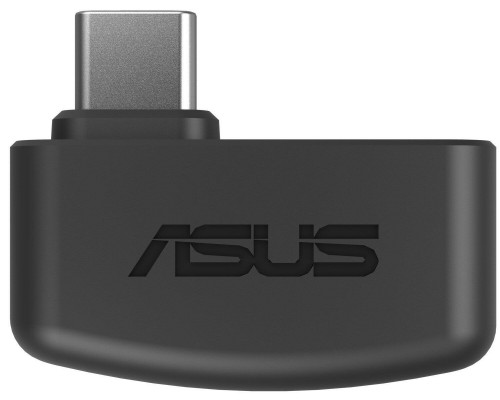 Гарнитура ASUS TUF Gaming H3 Wireless беспроводная, звук 7.1, 20-20000 Гц, 32 Ом, 2.4 ГГц/USB-C, 50-10000 Гц, -40 дБ, черная/серая