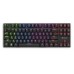 Клавиатура Sharkoon PureWriter TKL RGB Blue проводная, механическая, USB, Kailh Blue, подсветка RGB, цвет  черный