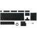 Набор клавиш ASUS ROG PBT Gaming Keycap Set 90MP0280-BAUA00, 124 шт., экстрактор, стабилизаторы клавиш, черные