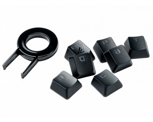 Набор клавиш ASUS ROG PBT Gaming Keycap Set 90MP0280-BAUA00, 124 шт., экстрактор, стабилизаторы клавиш, черные