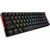 Клавиатура ASUS ROG Falchion 90MP01Y0-BKRA01 механическая, беспроводная/проводная, Cherry MX RGB, 2.4 ГГц/USB, без Numpad, RGB подсветка, черная