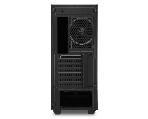 Корпус Sharkoon LIT 100 RGB ATX, mATX, Mini-ITX, Midi-Tower,1 х USB 2.0, 2 x USB 3.0, Audio, 2 x 120mm fan, без БП, с окном, подсветка, металл, цвет  черный