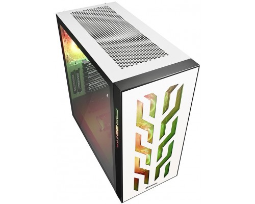 Корпус Sharkoon Elite Shark CA300T White E-ATX, ATX, mATX, Mini-ITX, Midi-Tower, 2 x USB 3.0, USB Type-C, Audio, 4x120mm fan, без БП, led RGB, сталь, черный