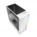 Корпус Sharkoon SLIDER RGB white ATX, mATX, Mini-ITX, Midi-Tower, USB 2.0, 2 x USB 3.0, Audio, 1 х 120mm fan, без БП, RGB, сталь, с окном, белый