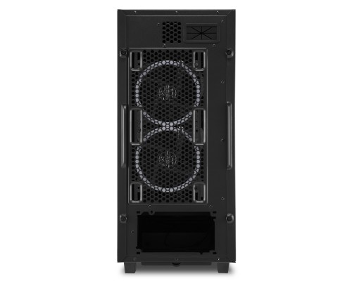 Корпус Sharkoon REV200 RGB ATX, mATX, Mini-ITX, Midi-Tower, 2 x USB 2.0, 2 x USB 3.0, Audio, 5x 120mm fan, без БП, RGB, сталь/стекло, черный