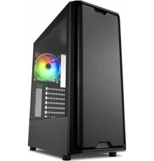 Корпус Sharkoon SK3 RGB ATX, mATX, Mini-ITX, Midi-Tower, 2 x USB 3.0, Audio, 2 х 120mm fan, без БП, RGB, сталь, с окном, черный                                                                                                                           