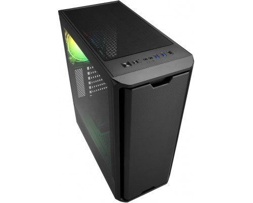 Корпус Sharkoon SK3 RGB ATX, mATX, Mini-ITX, Midi-Tower, 2 x USB 3.0, Audio, 2 х 120mm fan, без БП, RGB, сталь, с окном, черный