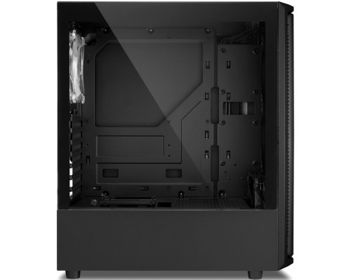 Корпус Sharkoon SK3 RGB ATX, mATX, Mini-ITX, Midi-Tower, 2 x USB 3.0, Audio, 2 х 120mm fan, без БП, RGB, сталь, с окном, черный