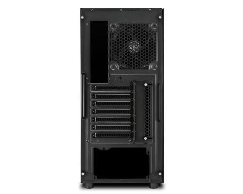 Корпус Sharkoon TG6 RGB ATX, mATX, Mini-ITX, Midi-Tower, 4x 120mm fan, led RGB, 2x USB 2.0, 2x USB 3.0, Audio, без БП, сталь, черный