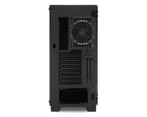 Корпус Sharkoon Elite Shark CA200G E-ATX, ATX, mATX, Mini-ITX, Midi-Tower, 2xUSB 2.0, 2xUSB 3.0, Audio, 1x120mm fan, без БП, led RGB, сталь, черный