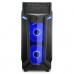 Корпус Sharkoon VG6-W blue ATX, mATX, Mini-ITX, Midi-Tower, 3x 120mm fan, led blue, 2x USB 2.0, 2x USB 3.0, Audio, без БП, сталь, черный