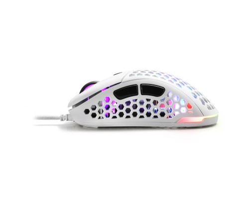 Мышь Sharkoon Light2 200 white оптическая, 16000 dpi, Pixart PMW-3389, USB, подсветка RGB, белая