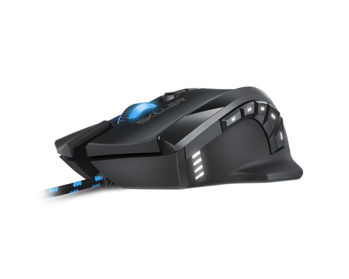 Мышь Sharkoon Skiller SGM1 оптическая, проводная, 10800 dpi, USB, подсветка RGB, цвет  черный