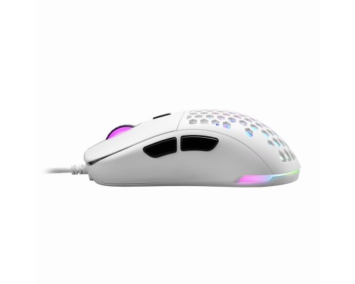 Мышь Sharkoon Light2 180 white оптическая, 12000 dpi, PixArt 3325, USB, PixArt PMW3360, RGB, белая