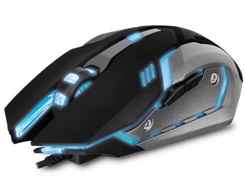 Мышь Sven RX-G740 оптическая, проводная, 2400 dpi, USB, 6 кнопок, подсветка, цвет  черный