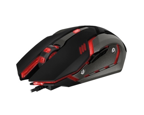 Мышь Sven RX-G740 оптическая, проводная, 2400 dpi, USB, 6 кнопок, подсветка, цвет  черный