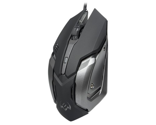 Мышь Sven RX-G740 оптическая, проводная, 2400 dpi, USB, 6 кнопок, подсветка, цвет  черный