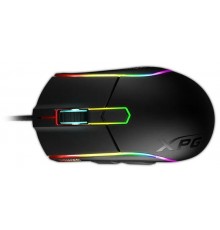 Мышь XPG PRIMER BKCWW проводная, игровая, оптическая, 12000 dpi, USB, 6 кнопок, OMRON, PMW3360, RGB подсветка, цвет  черный                                                                                                                               