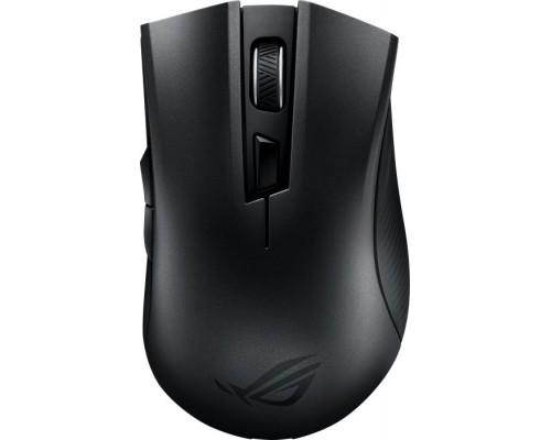 Мышь ASUS ROG Strix Carry 90MP01B0-B0UA00 беспроводная, оптическая, 7200 dpi, USB/Bluetooth, чехол, цвет  черный