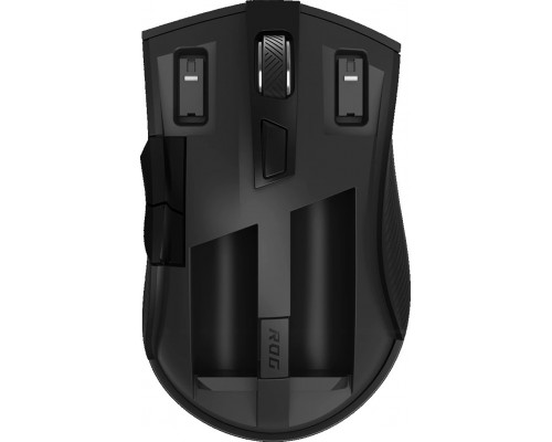 Мышь ASUS ROG Strix Carry 90MP01B0-B0UA00 беспроводная, оптическая, 7200 dpi, USB/Bluetooth, чехол, цвет  черный