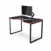 Компьютерный стол WARP St Smarty One ST1-RD black/red (120 х 75 х 73h см) ЛДСП/сталь