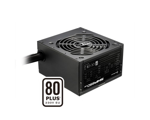 Блок питания Sharkoon SHP V2 650W, 650 Вт, ATX 2.3, 120х120 mm Fan, 4x SATA, 2x PCI-E, 1x CPU, 200-240 В, 20+4 pin, 80 PLUS White 230V