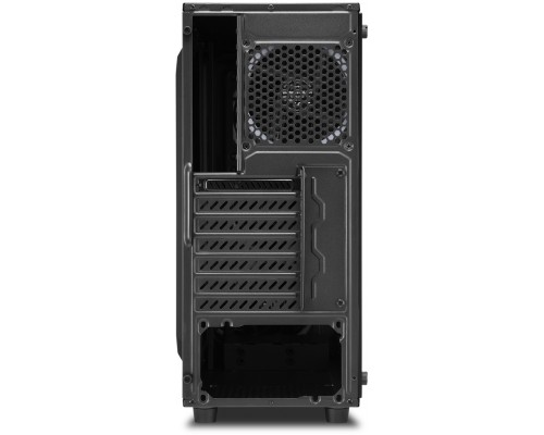 Корпус Sharkoon TG4 RGB ATX, mATX, Mini-ITX, Midi-Tower, 4x 120mm fan, led RGB, 2x USB 3.0, Audio, без БП, сталь, черный