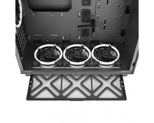 Корпус Sharkoon PURE STEEL RGB Black E-ATX, ATX, mATX, Mini-ITX, SSI CEB, SSI EEB, Midi-Tower, 4x120mm fan, led RGB, 2x USB 3.0, Audio, без БП, подсветка, сталь, черный