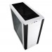 Корпус Sharkoon M25-W WHITE blue led ATX, mATX, Mini-ITX, Midi-Tower, 2 x USB 3.0, Audio, 2 x 120mm fan, без БП, с окном, металл, цвет  белый/черный