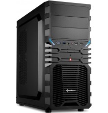 Корпус Sharkoon VG4-V ATX, mATX, Mini-ITX, Midi-Tower, 2 x 120 mm fan, 2 x USB 2.0, 2 x USB 3.0, Audio, без БП, без окна, сталь, черный                                                                                                                   