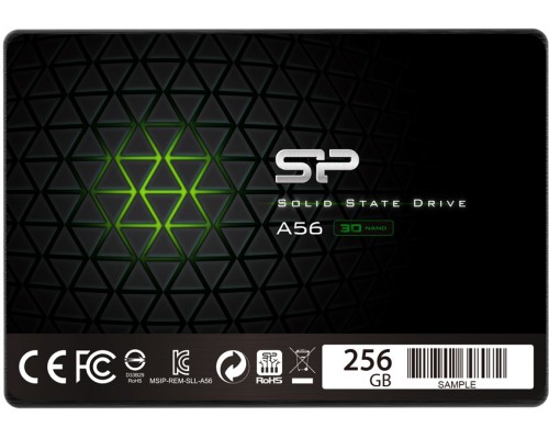 Твердотельный накопитель Silicon Power A56 SP256GBSS3A56B25 SSD, 2.5