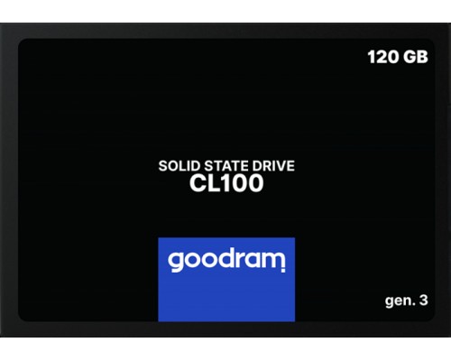 Накопитель Goodram CL100 gen.3 SSDPR-CL100-120-G3 SSD, 2.5