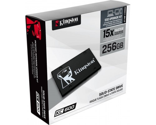 Комплект для модернизации твердотельный накопитель Kingston KC600 SKC600B/256G SSD, 2.5