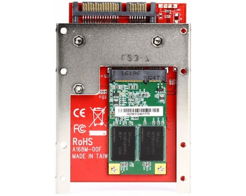 Переходник-конвертер Smartbuy ST-168M-7 для mSATA SSD в 7mm 2.5
